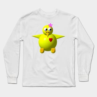 Cute Chick Long Sleeve T-Shirt